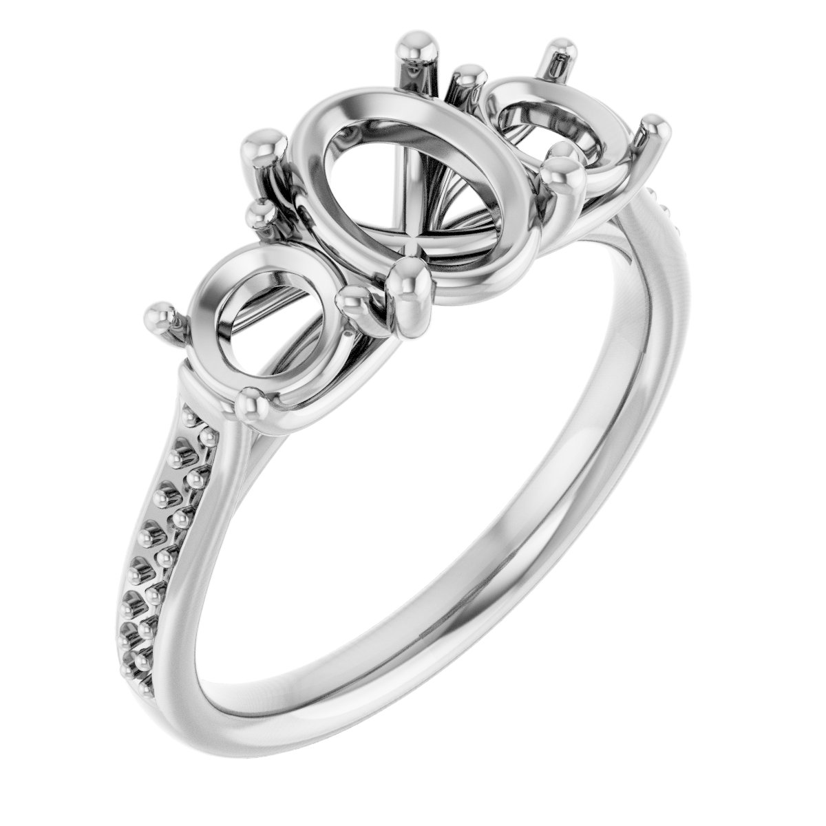 Three-Stone Engagement Ring