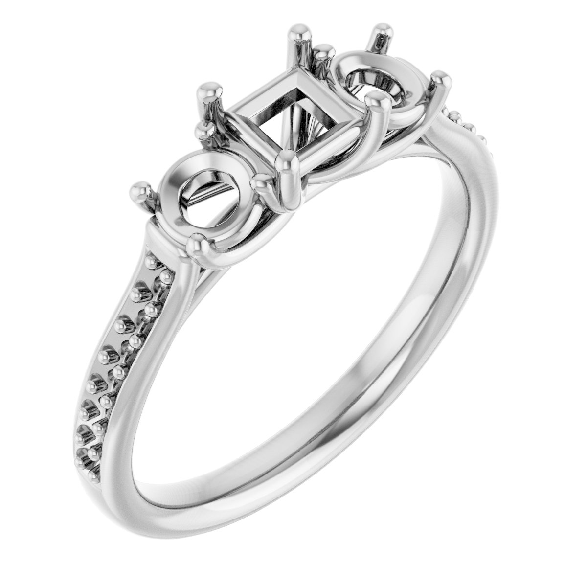 Three-Stone Engagement Ring