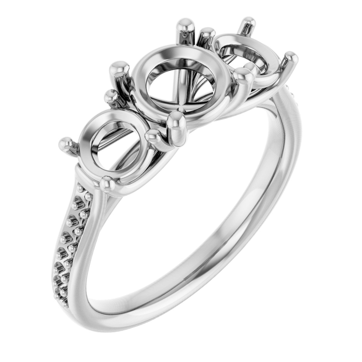 Three-Stone Engagement Ring