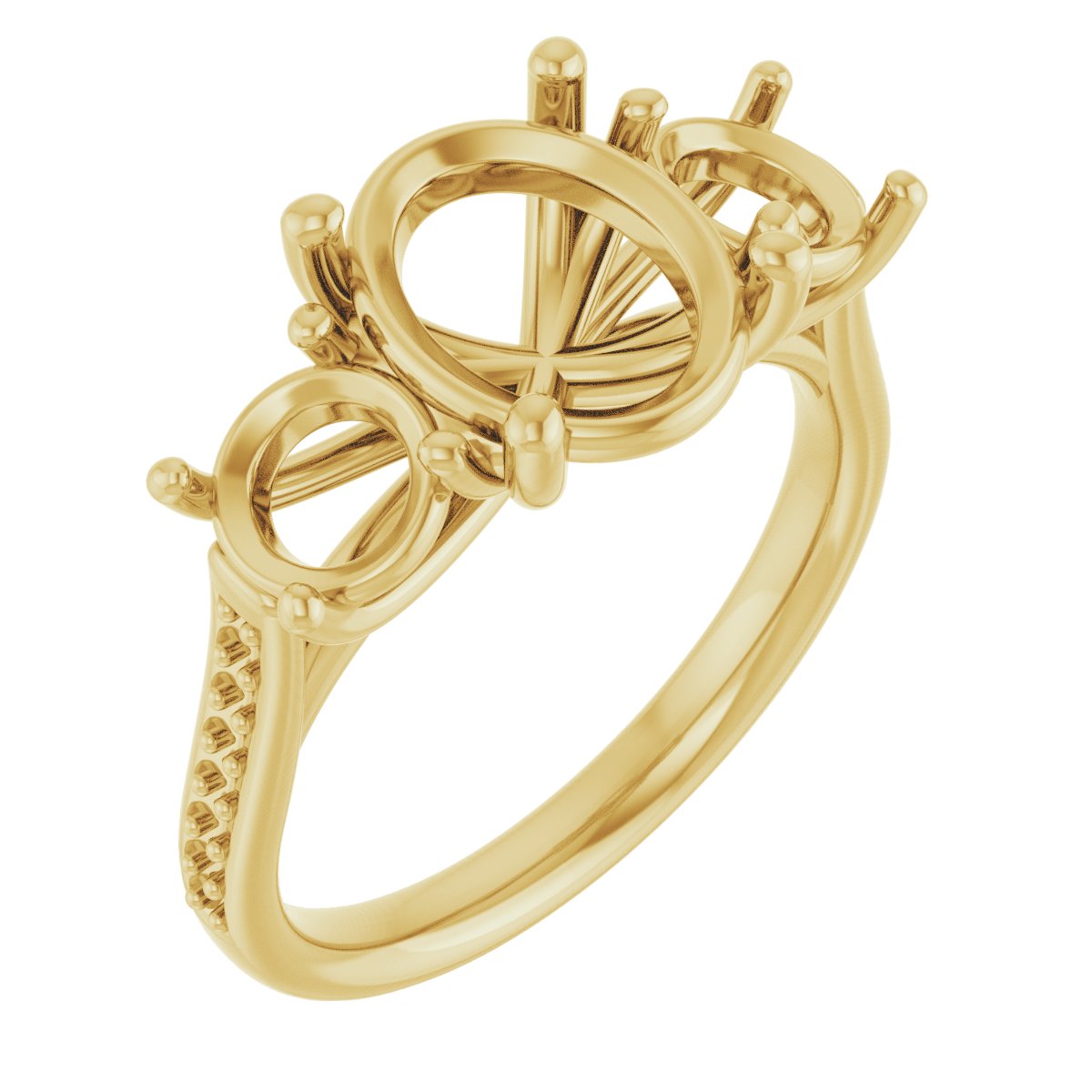 Three-Stone Engagement Ring