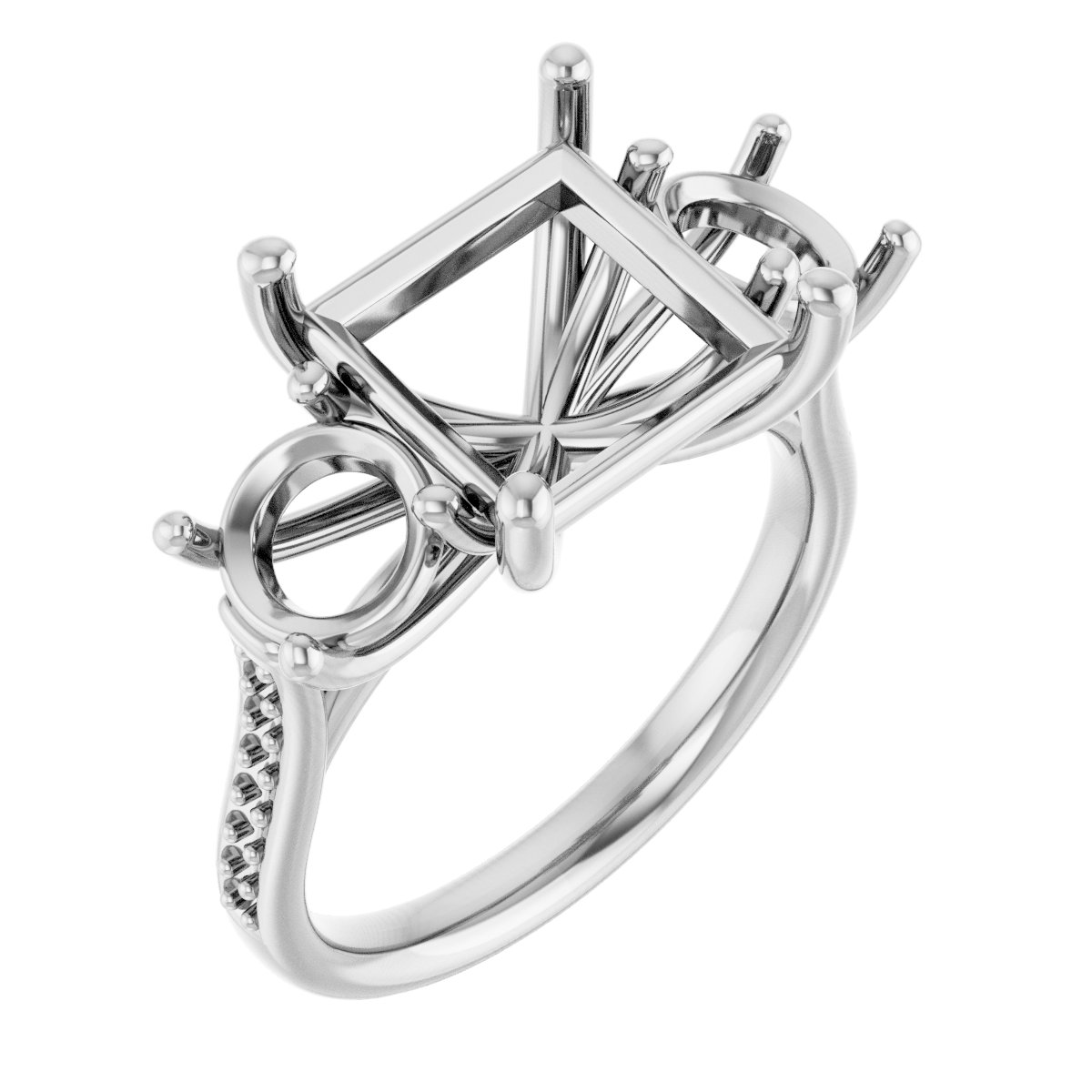 Three-Stone Engagement Ring