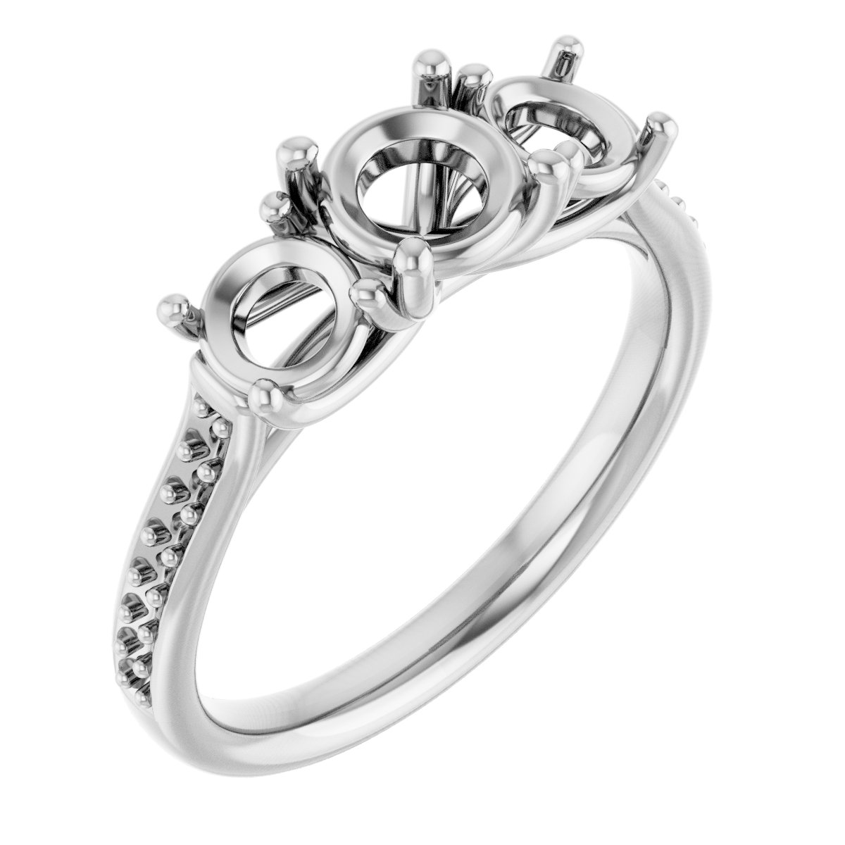 Three-Stone Engagement Ring