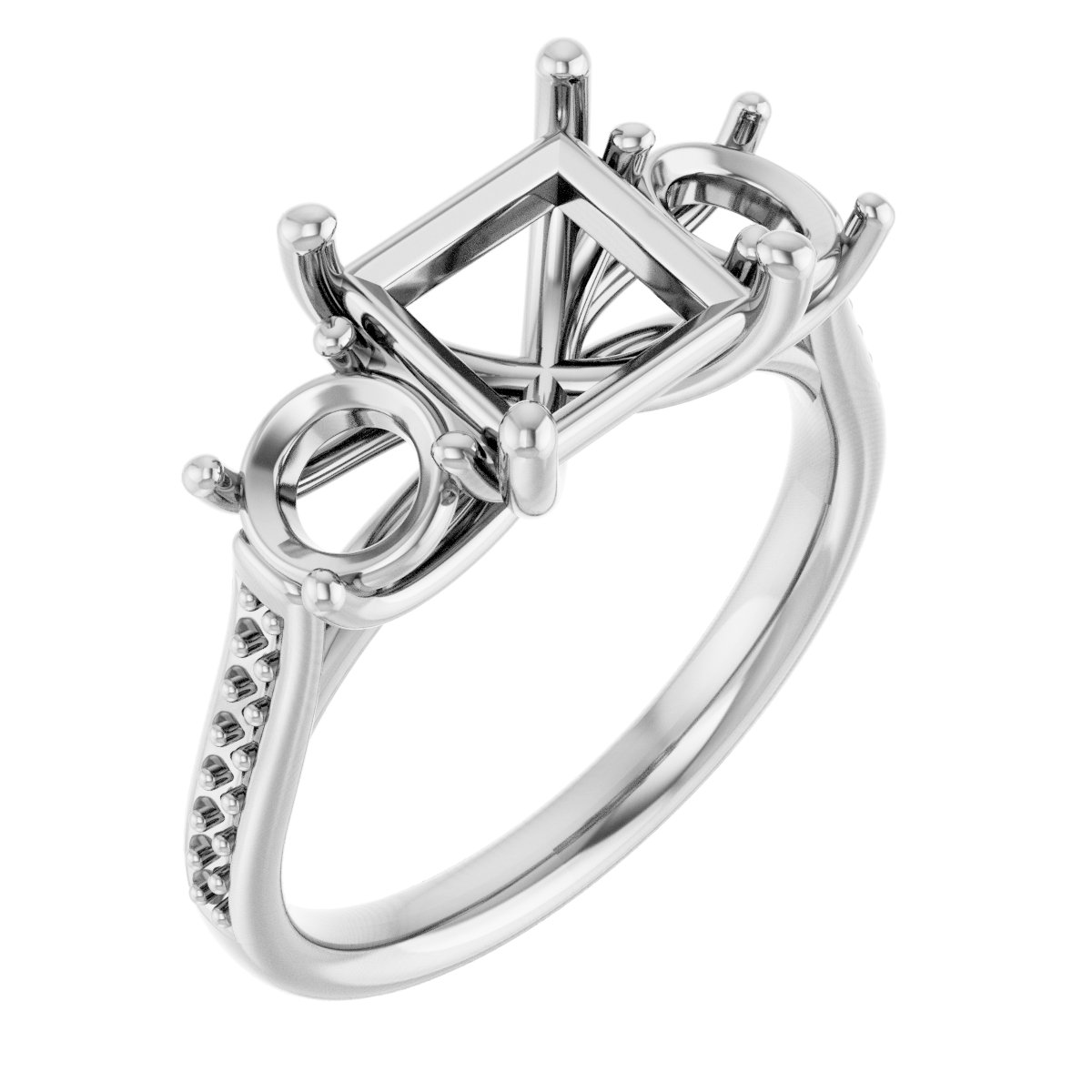 Three-Stone Engagement Ring
