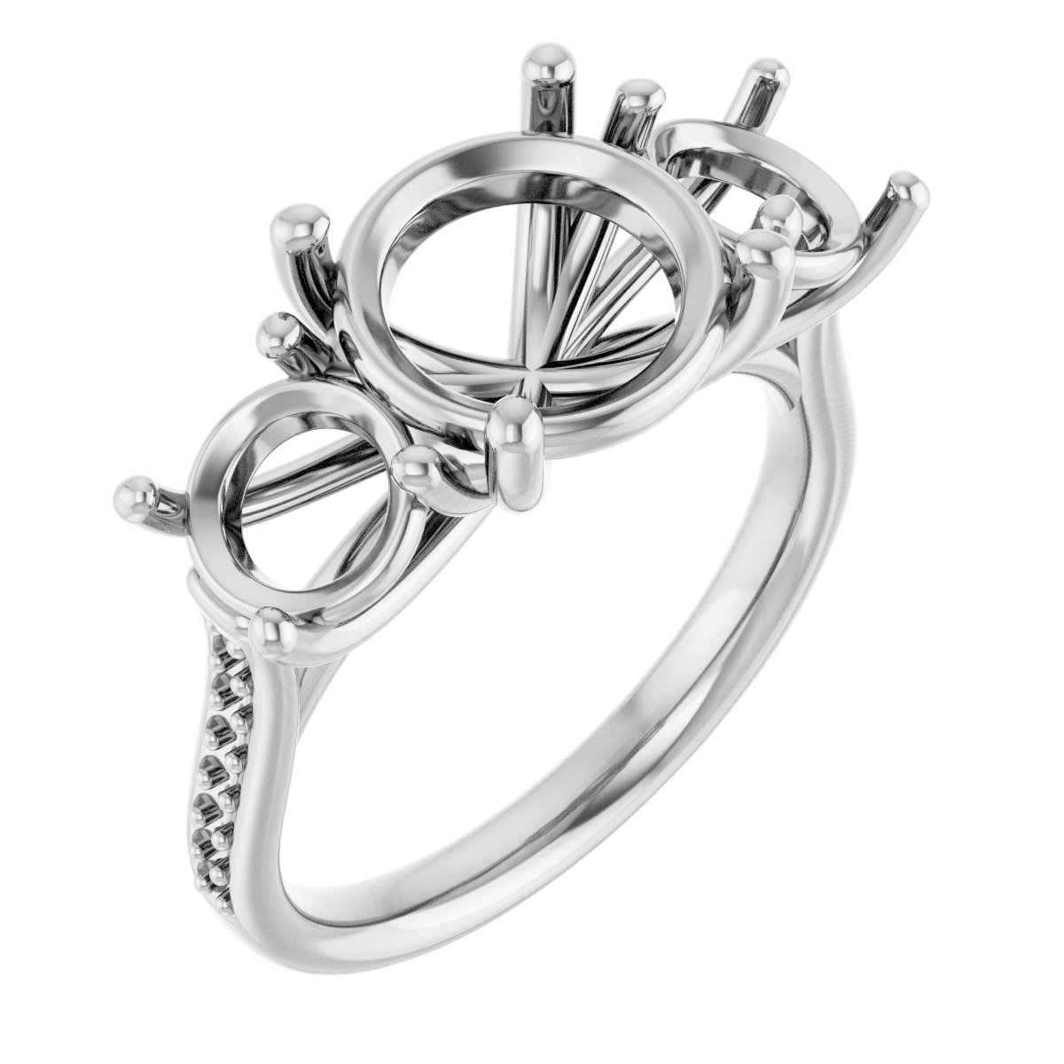 Three-Stone Engagement Ring