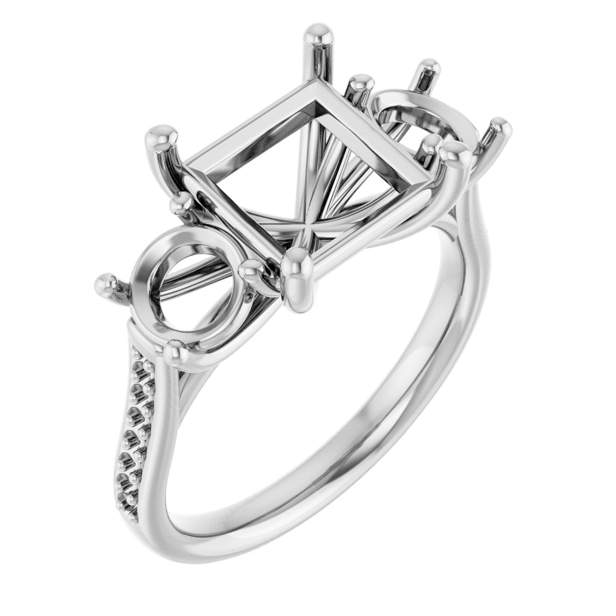 Three-Stone Engagement Ring