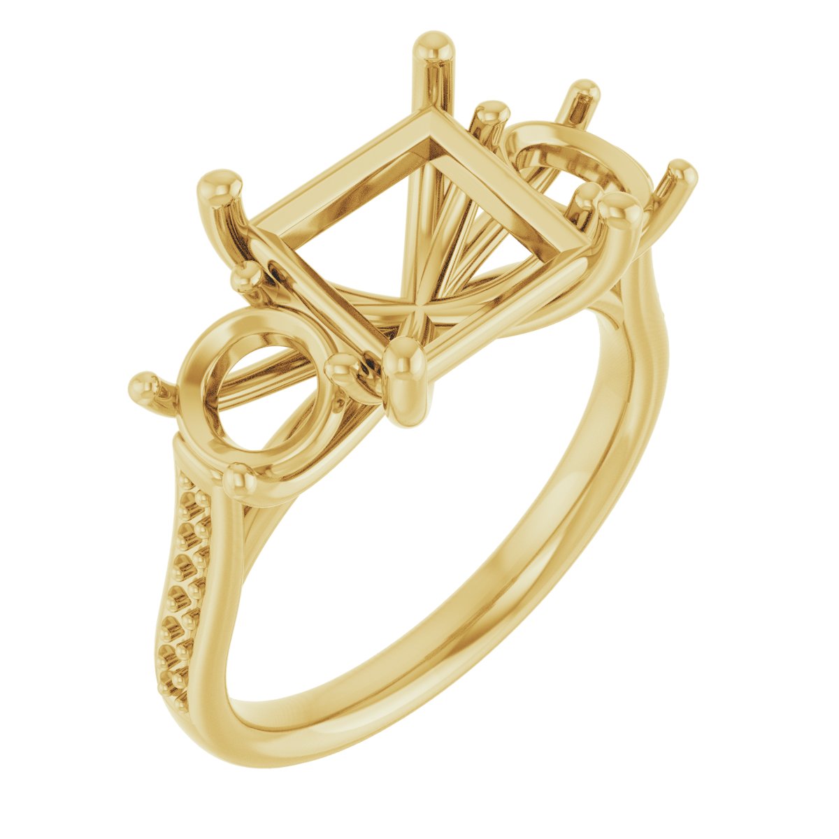 Three-Stone Engagement Ring