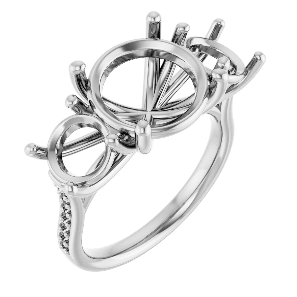 Three-Stone Engagement Ring