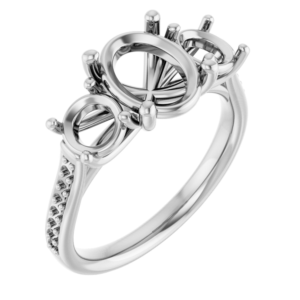 Three-Stone Engagement Ring