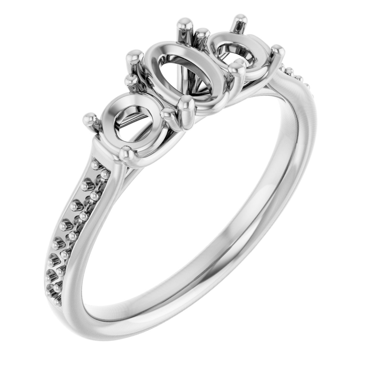 Three-Stone Engagement Ring