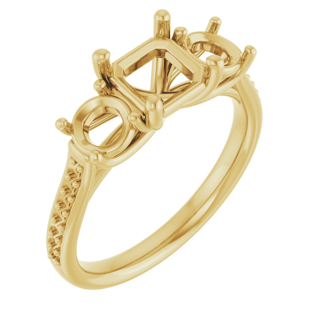 Three-Stone Engagement Ring
