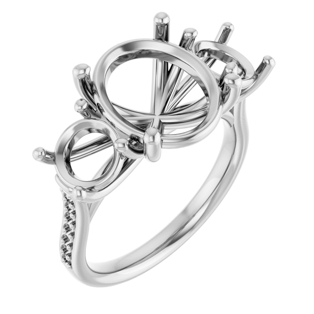 Three-Stone Engagement Ring