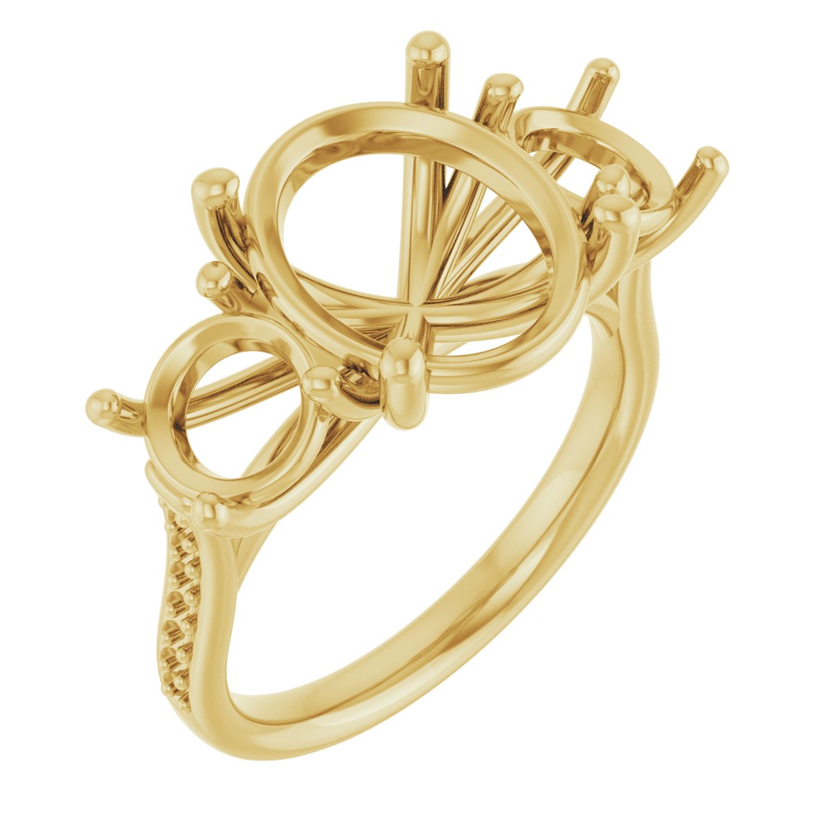 Three-Stone Engagement Ring