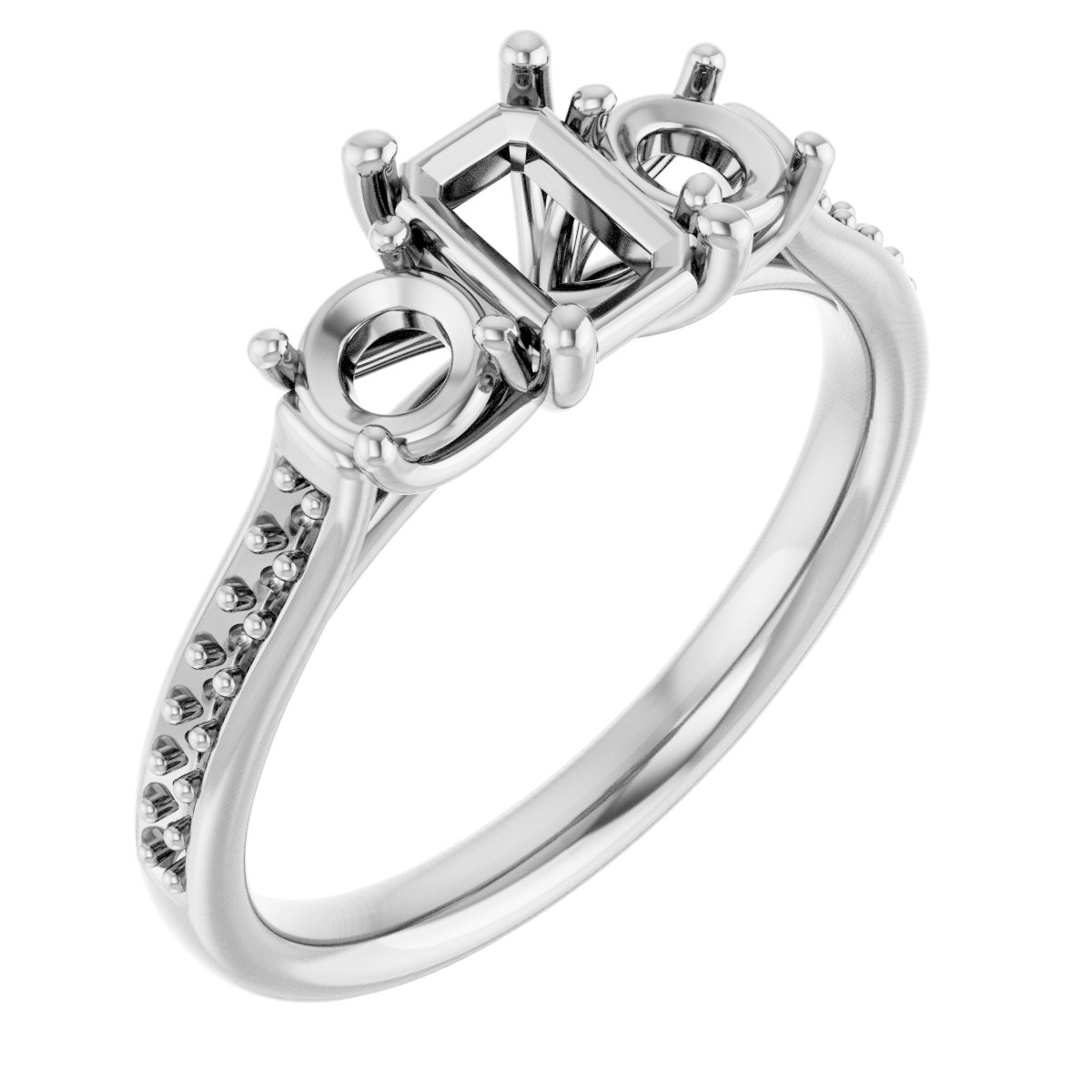 Three-Stone Engagement Ring