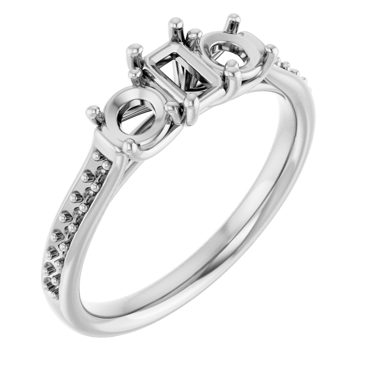 Three-Stone Engagement Ring
