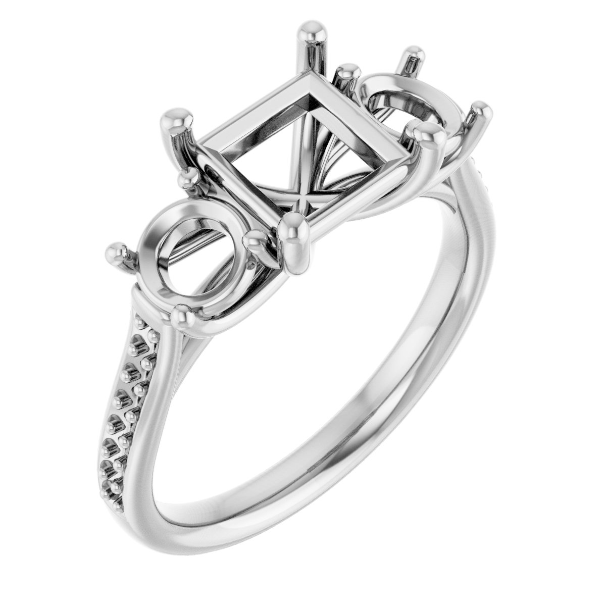 Three-Stone Engagement Ring