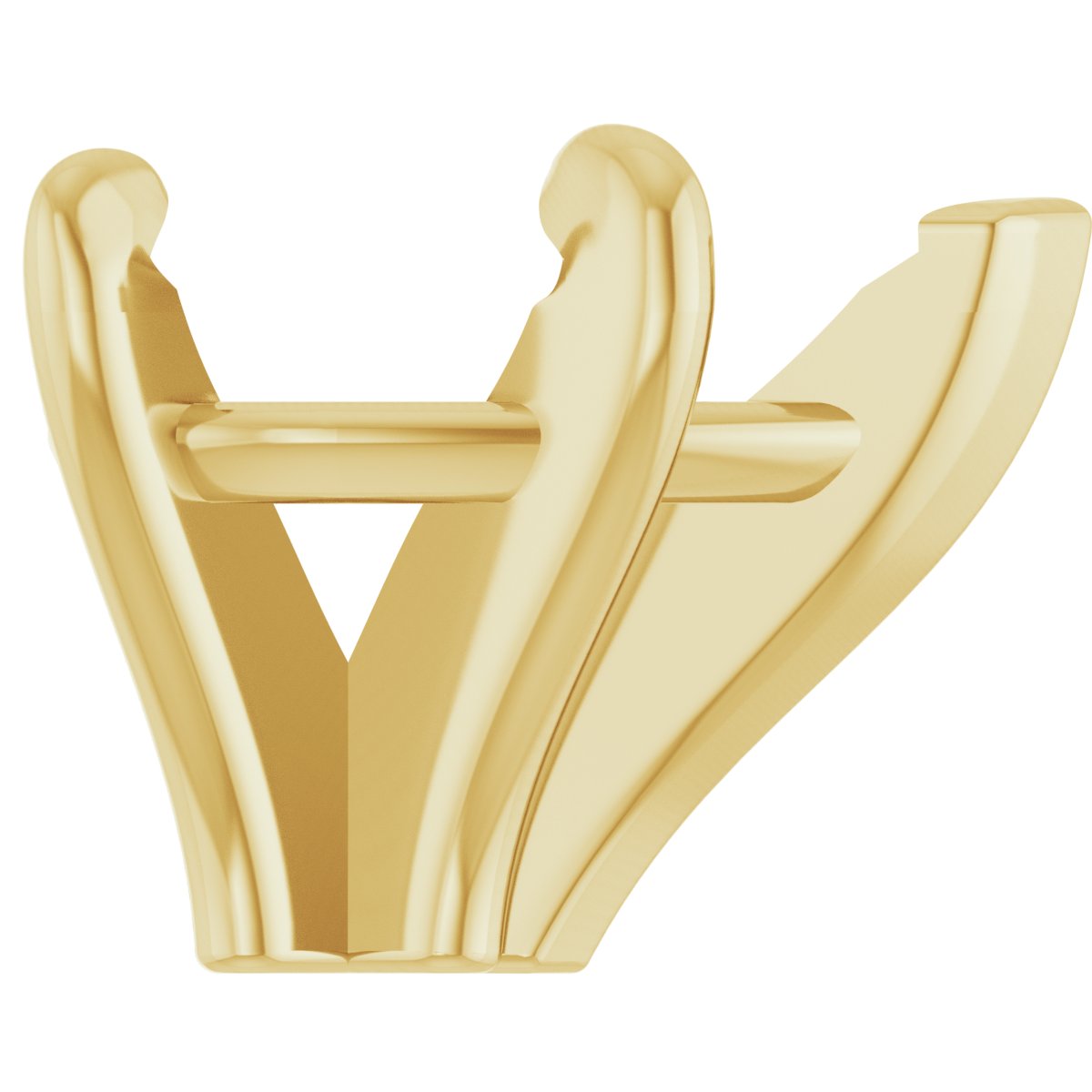 4-Prong Pre-Notched Claw Shank Setting