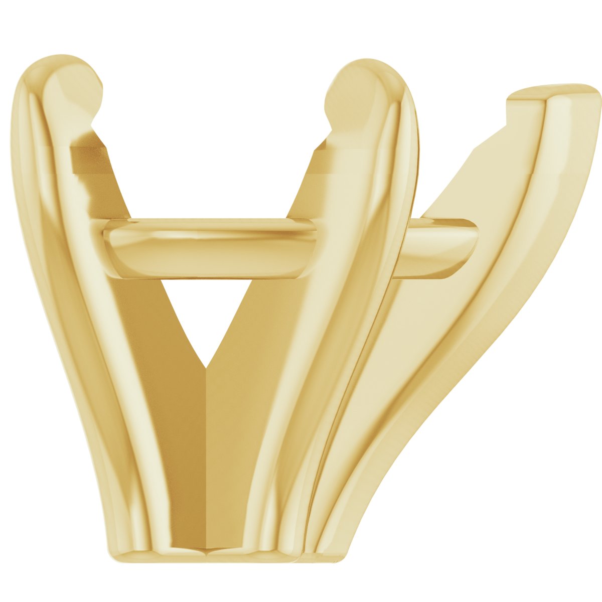 4-Prong Pre-Notched Claw Shank Setting