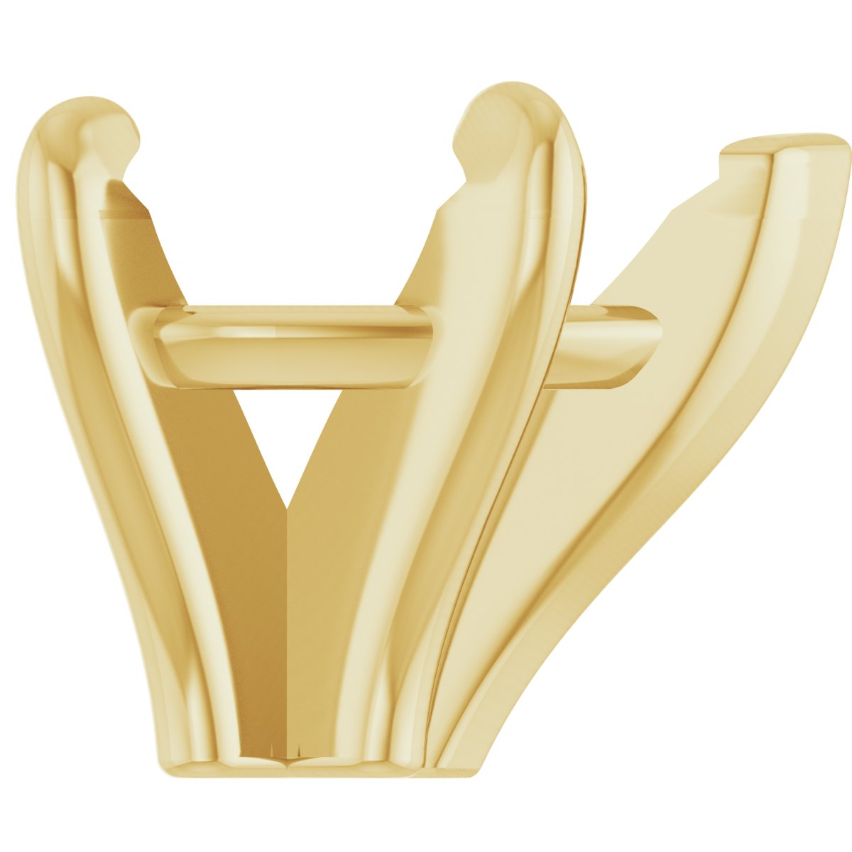 4-Prong Pre-Notched Claw Shank Setting