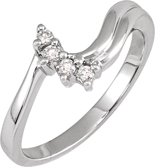 Accented Engagement Ring or Band