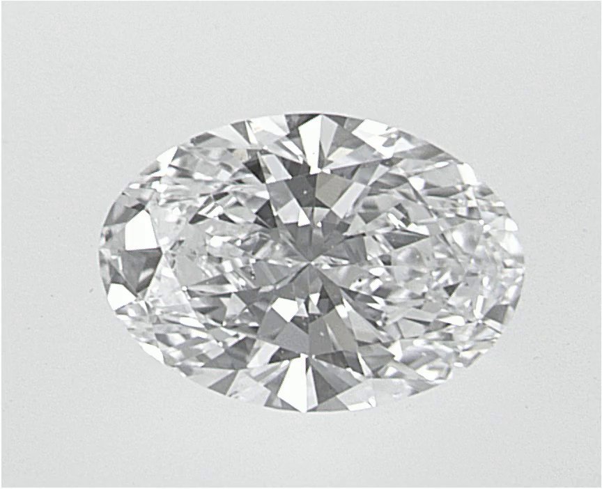 0.78 CT Oval Lab-Grown Diamond Surrey Vancouver Canada Langley Burnaby Richmond