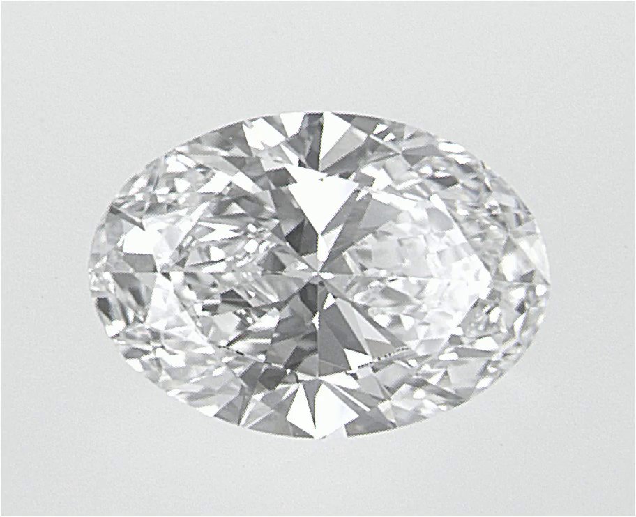 0.98 CT Oval Lab-Grown Diamond Surrey Vancouver Canada Langley Burnaby Richmond