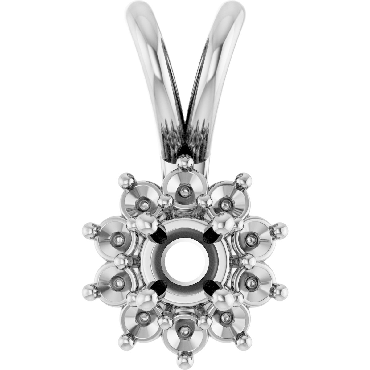 Halo-Style Pendant