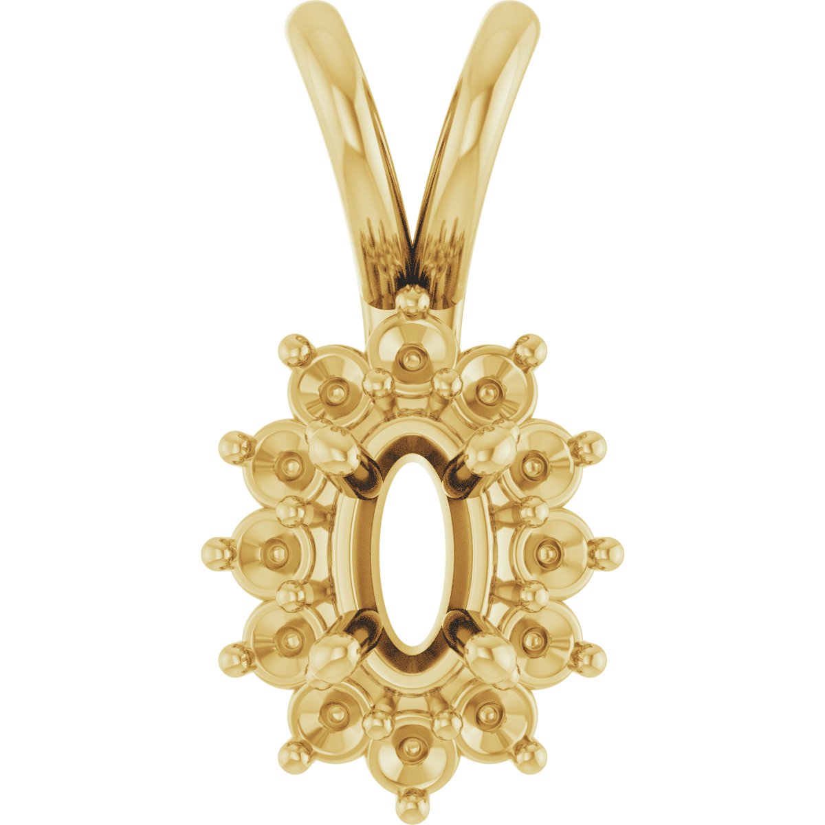 Halo-Style Pendant
