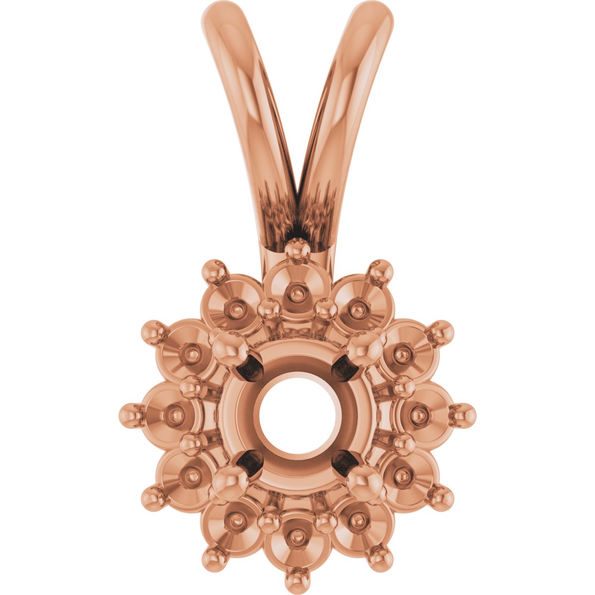 Halo-Style Pendant