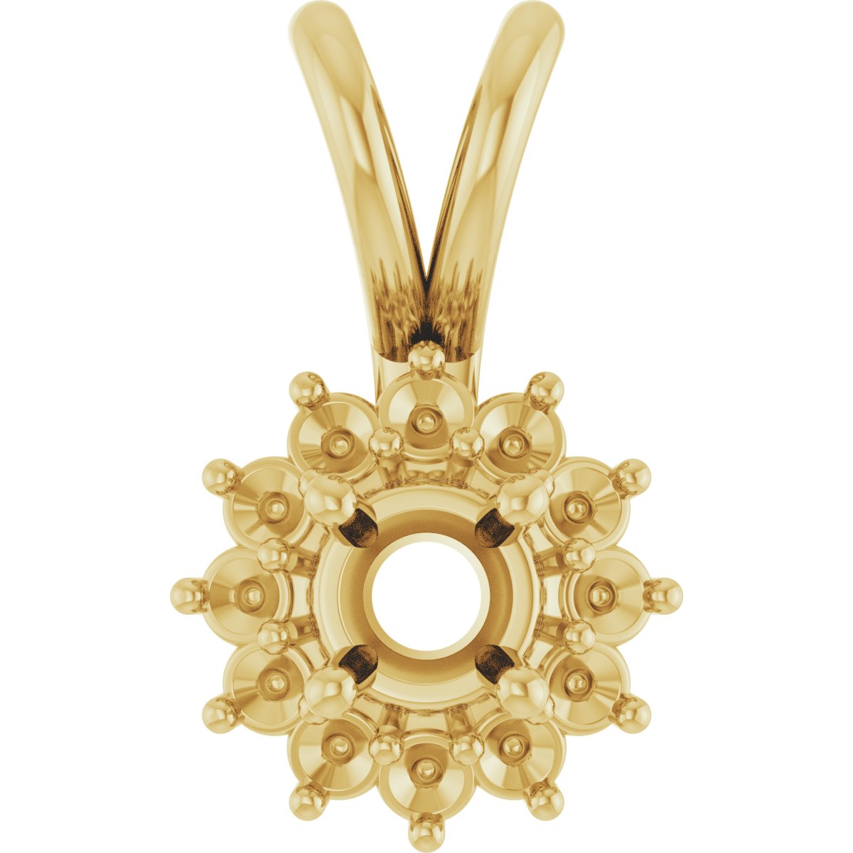 Halo-Style Pendant