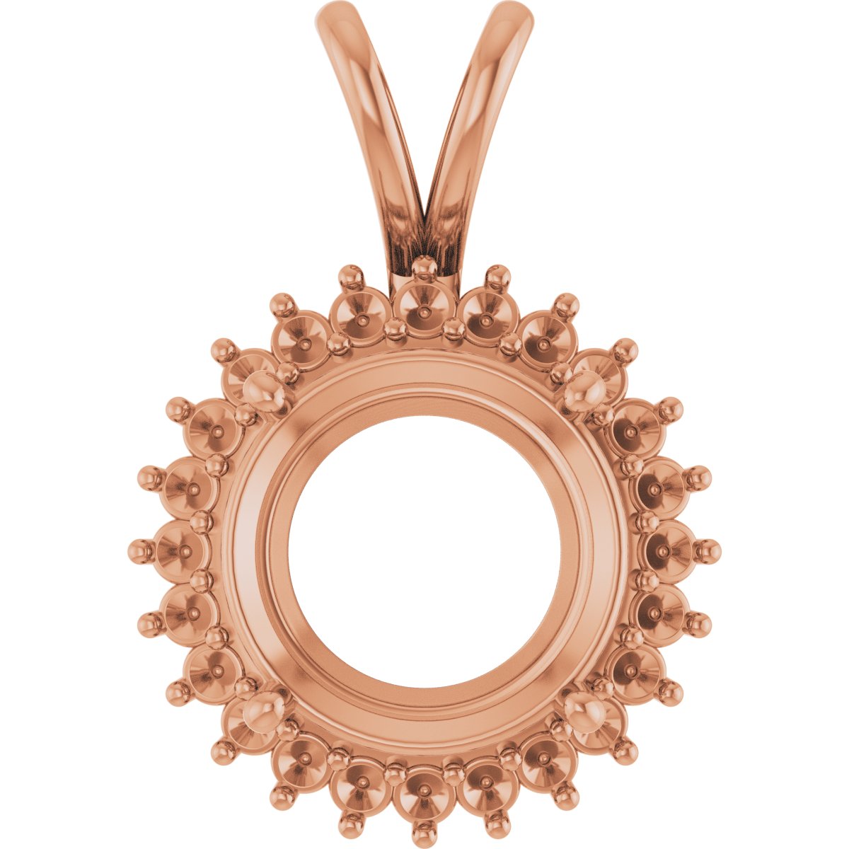 Halo-Style Pendant