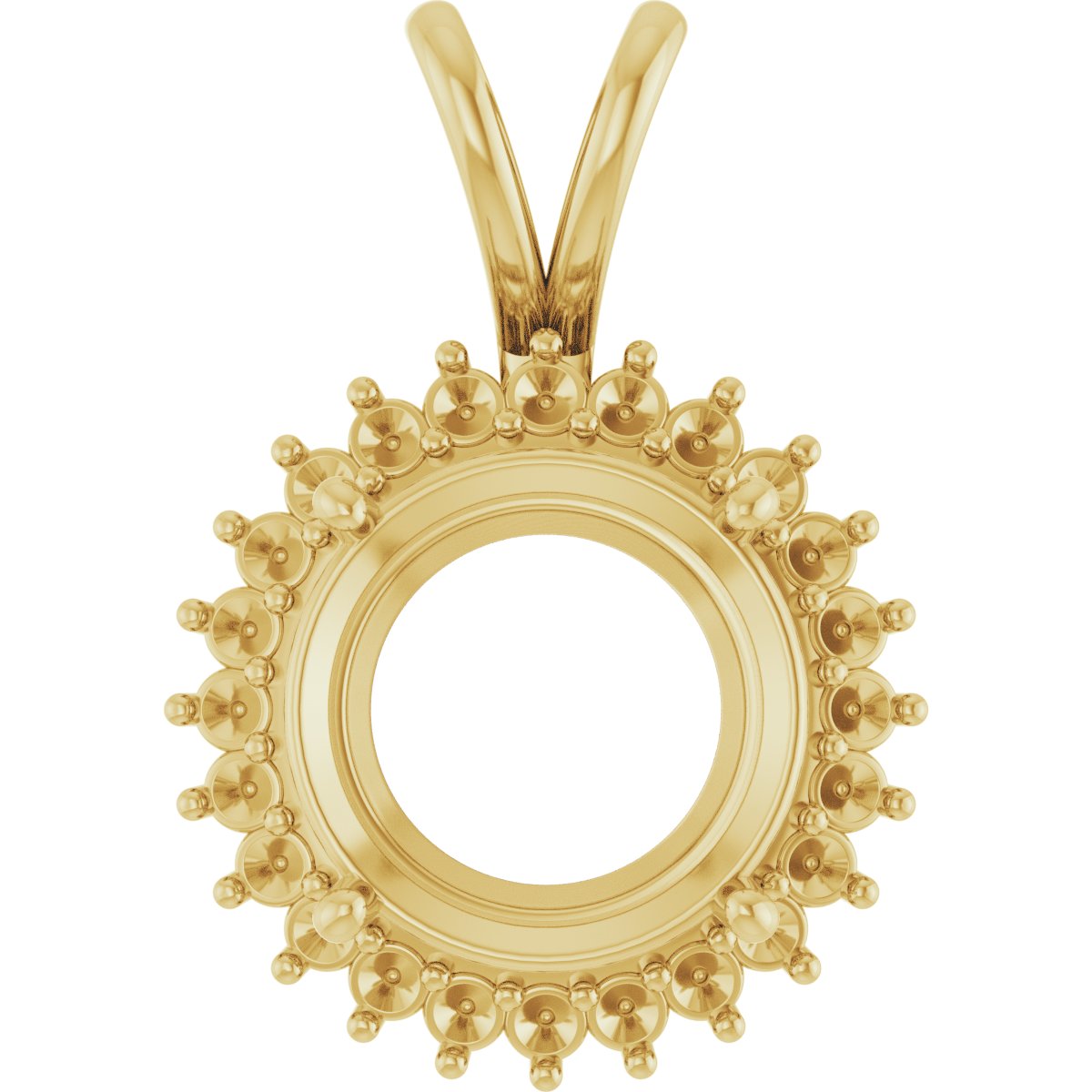 Halo-Style Pendant