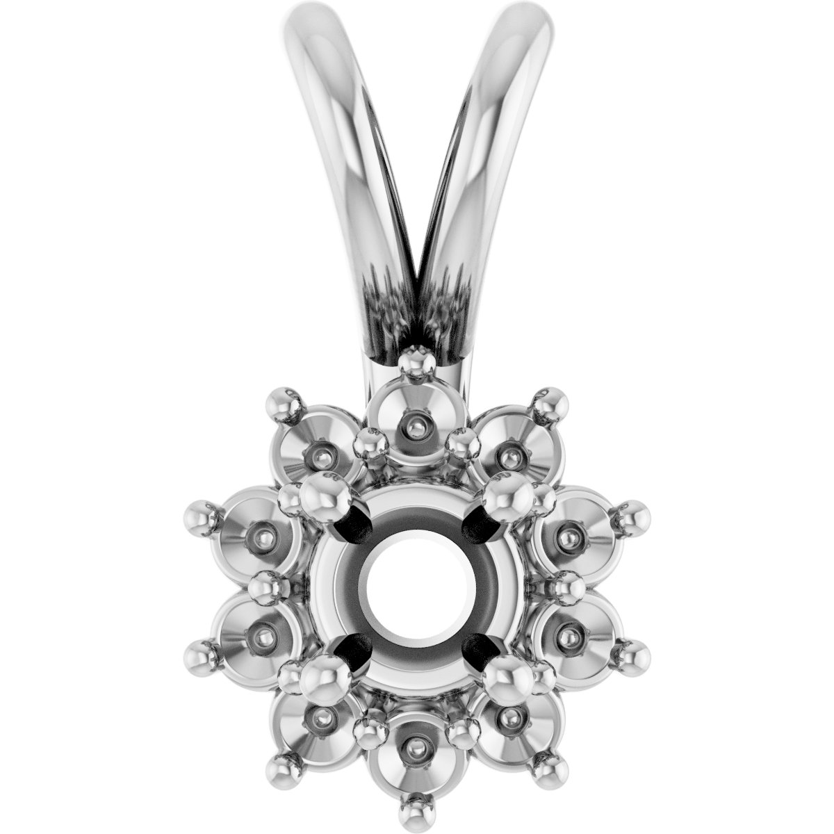 Halo-Style Pendant