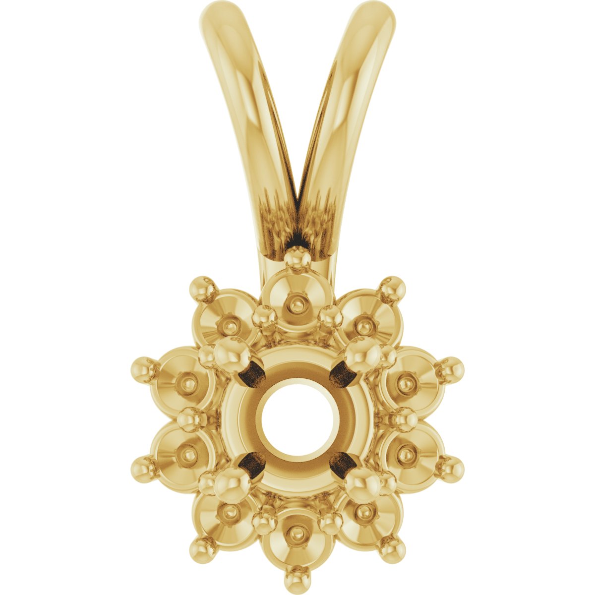 Halo-Style Pendant