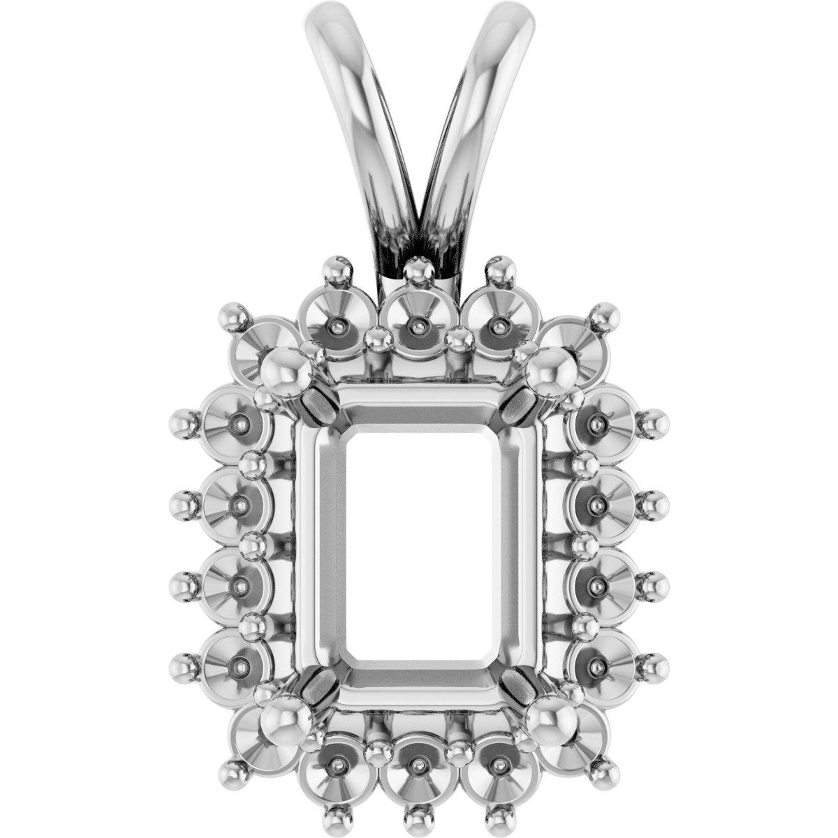 Halo-Style Pendant