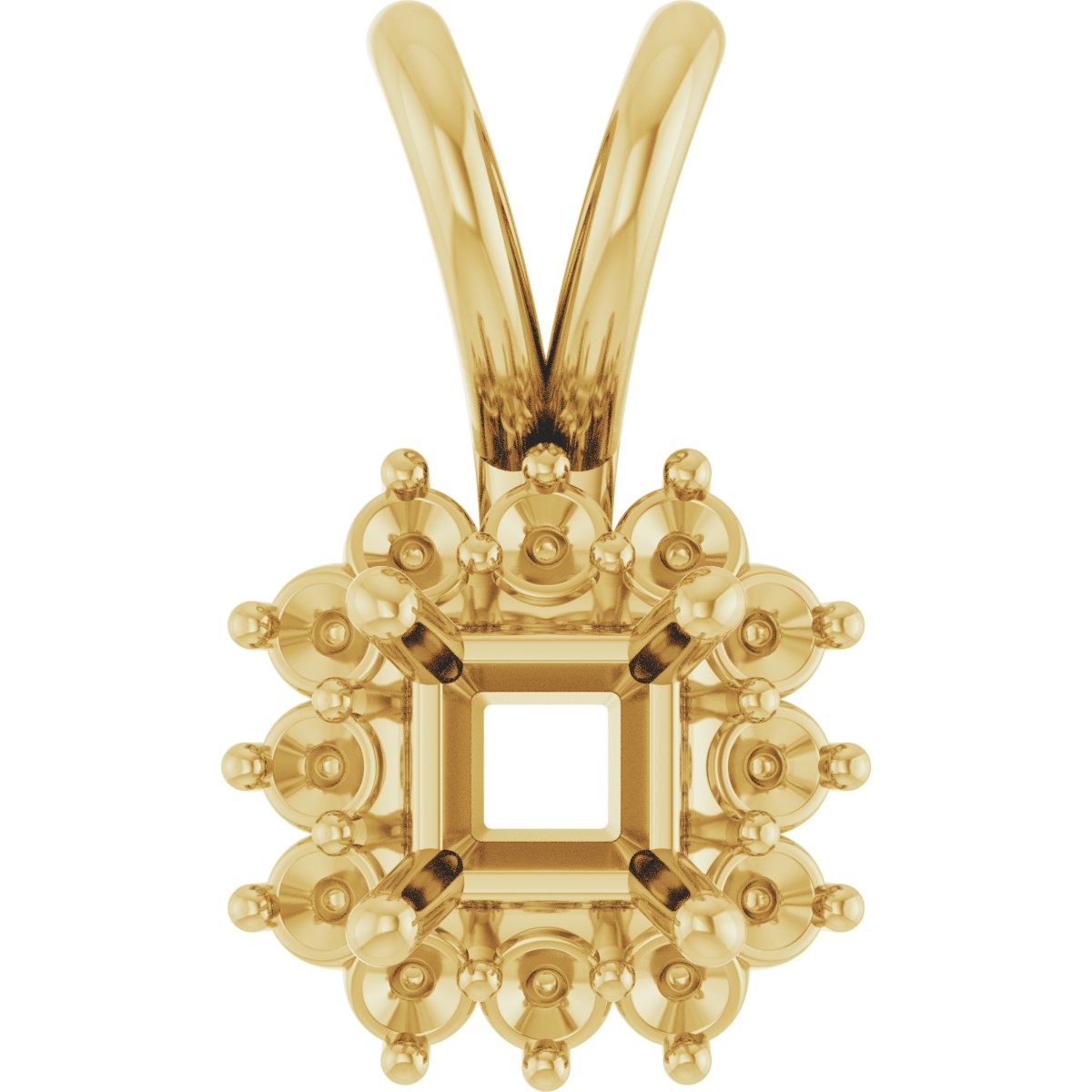 Halo-Style Pendant