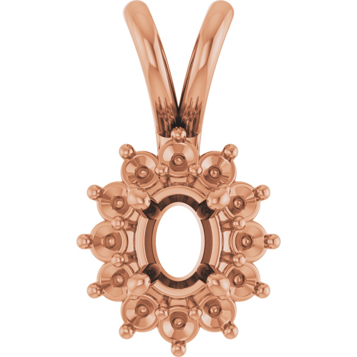 Halo-Style Pendant