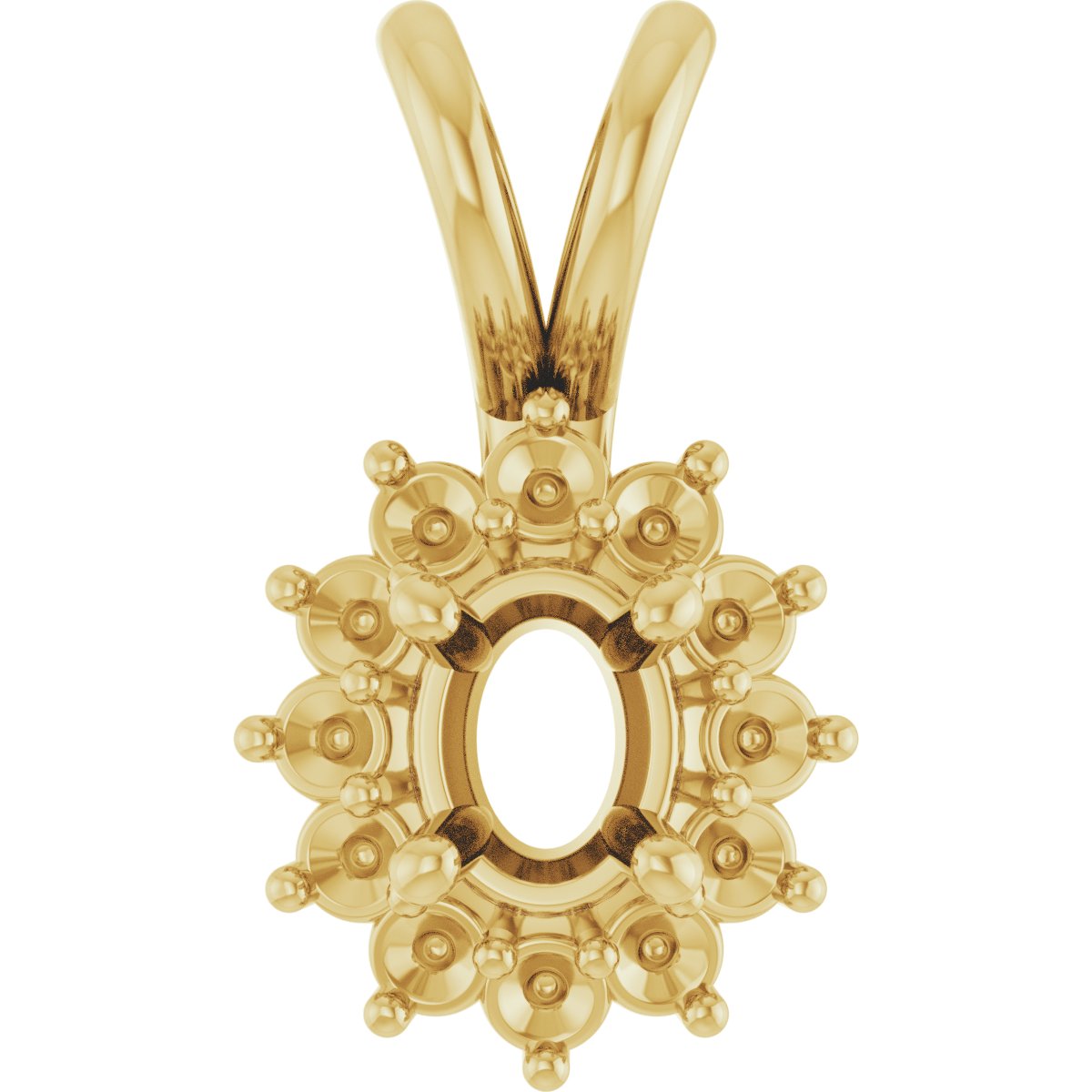 Halo-Style Pendant