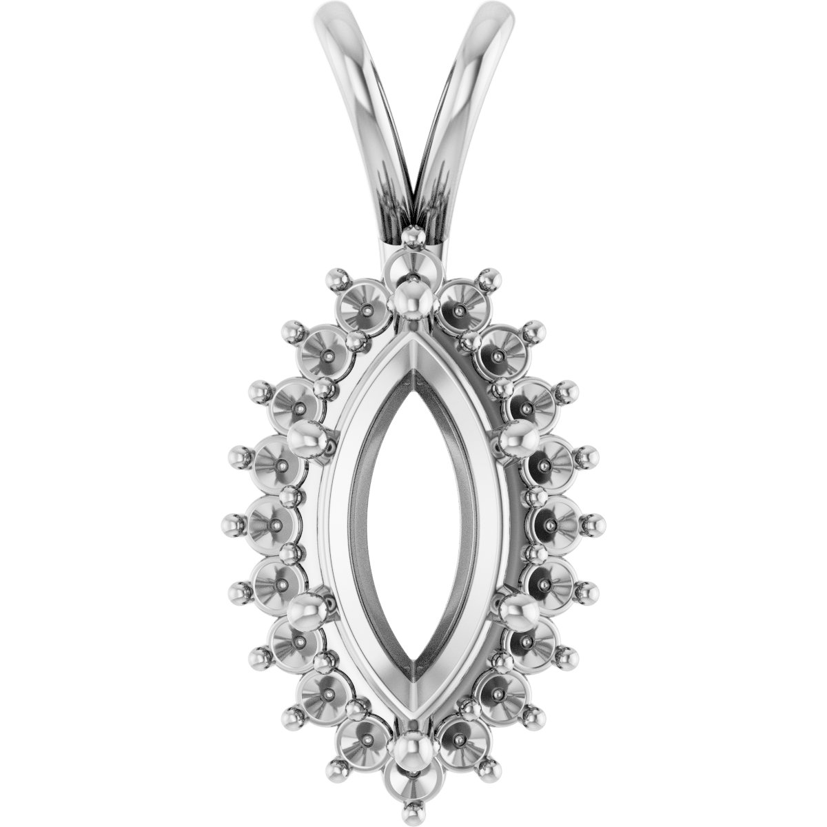 Halo-Style Pendant