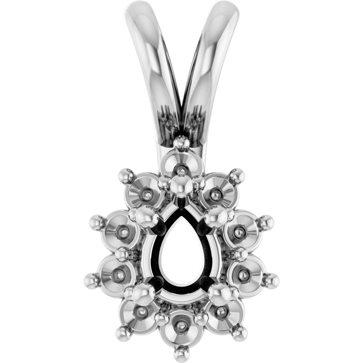 Halo-Style Pendant