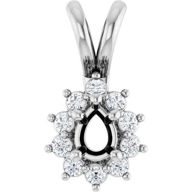 14k White Gold