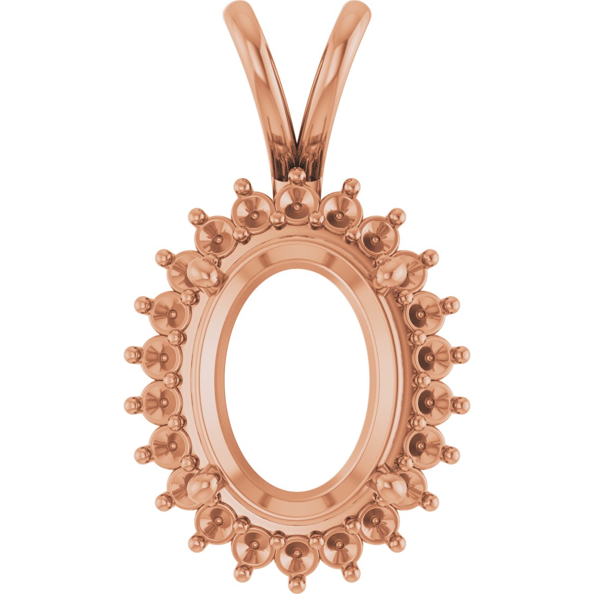 Halo-Style Pendant