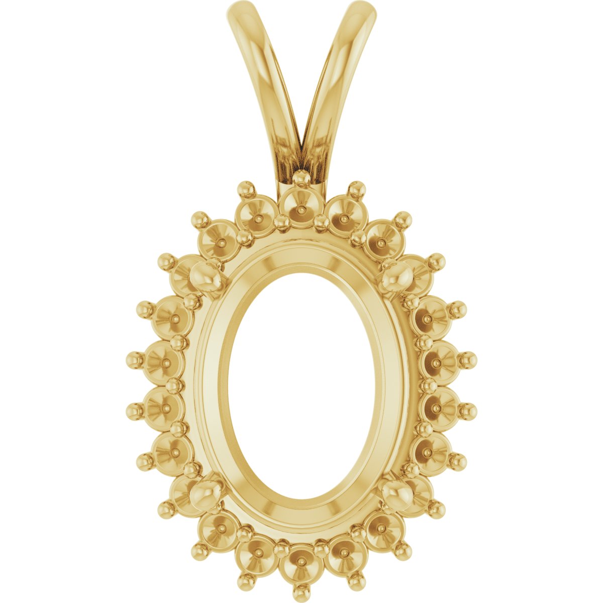 Halo-Style Pendant