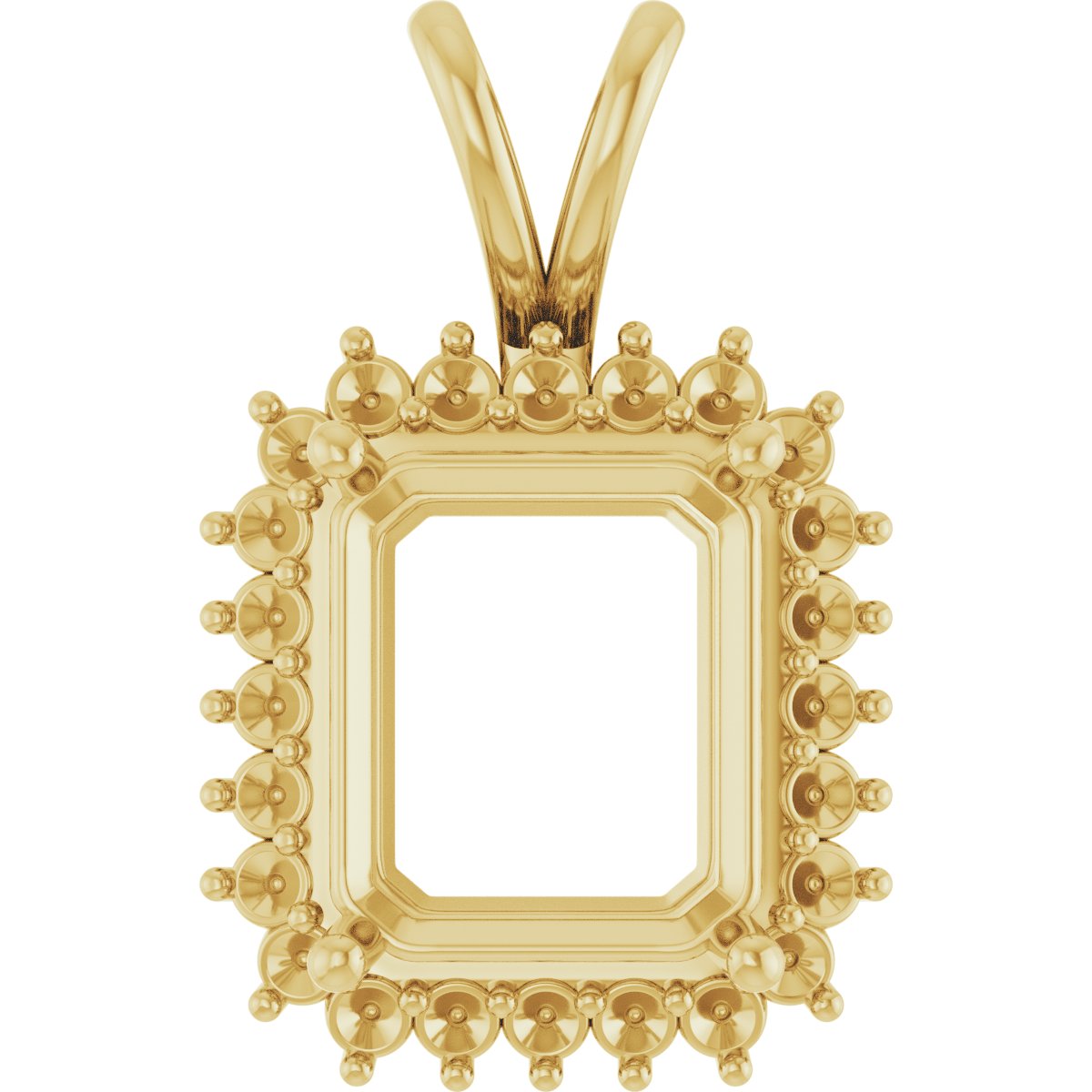 Halo-Style Pendant