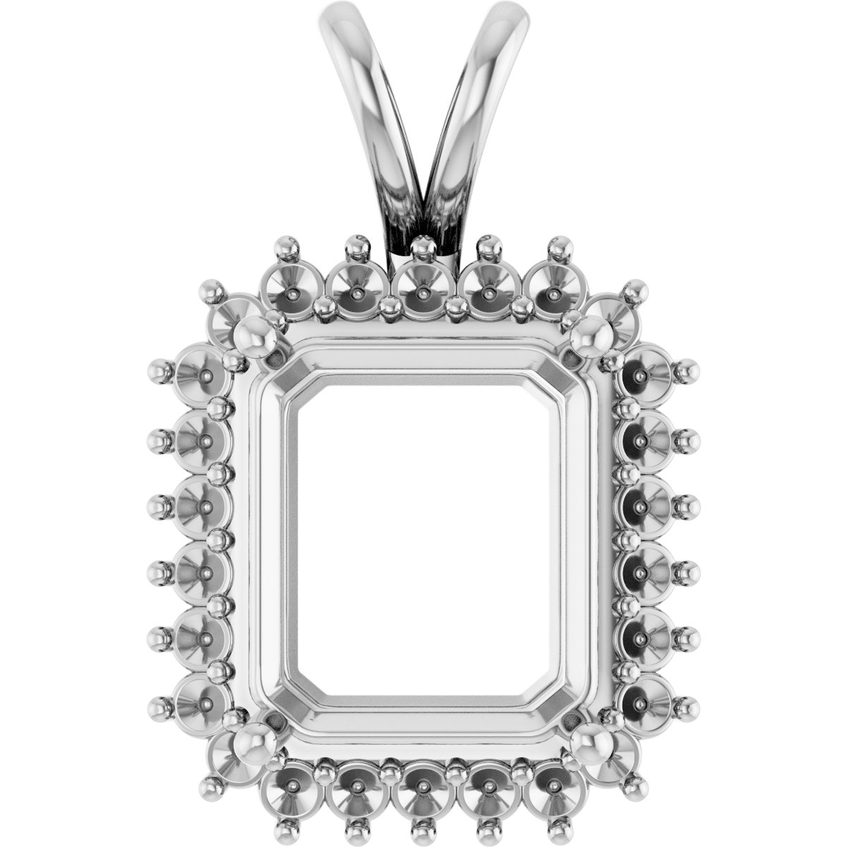 Halo-Style Pendant