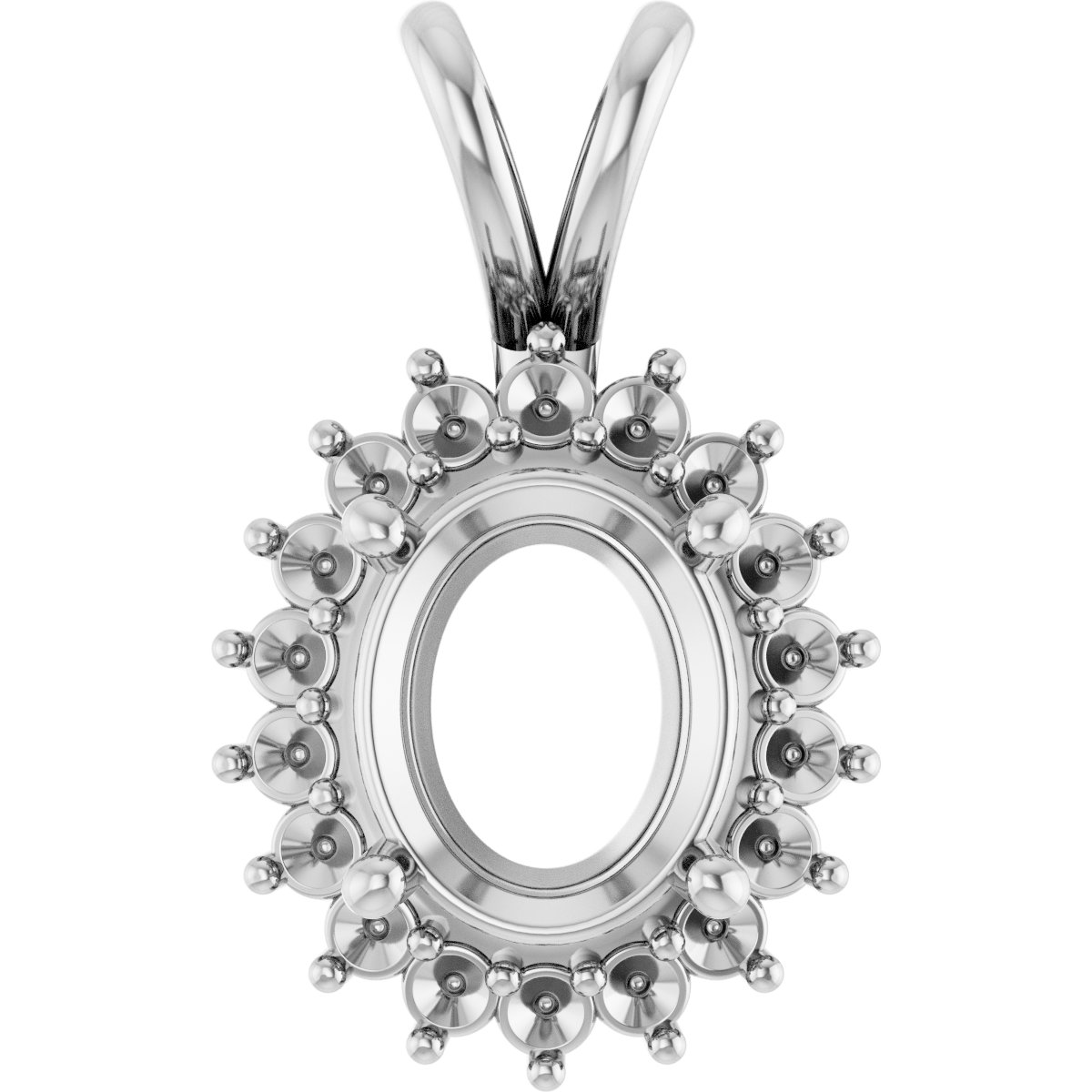 Halo-Style Pendant