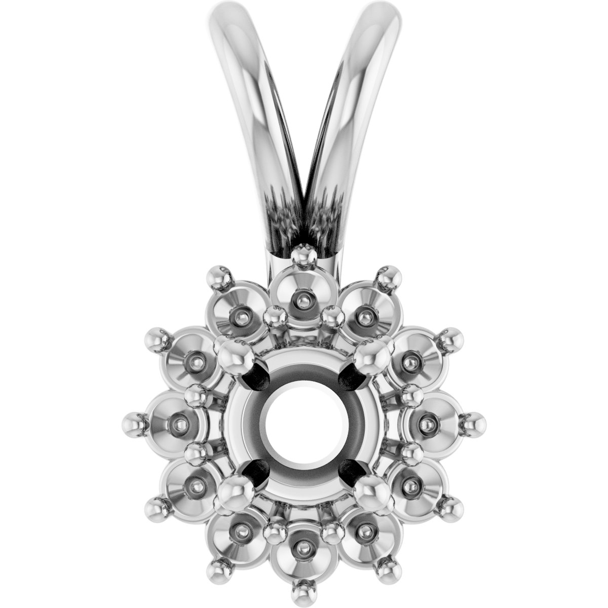 Halo-Style Pendant
