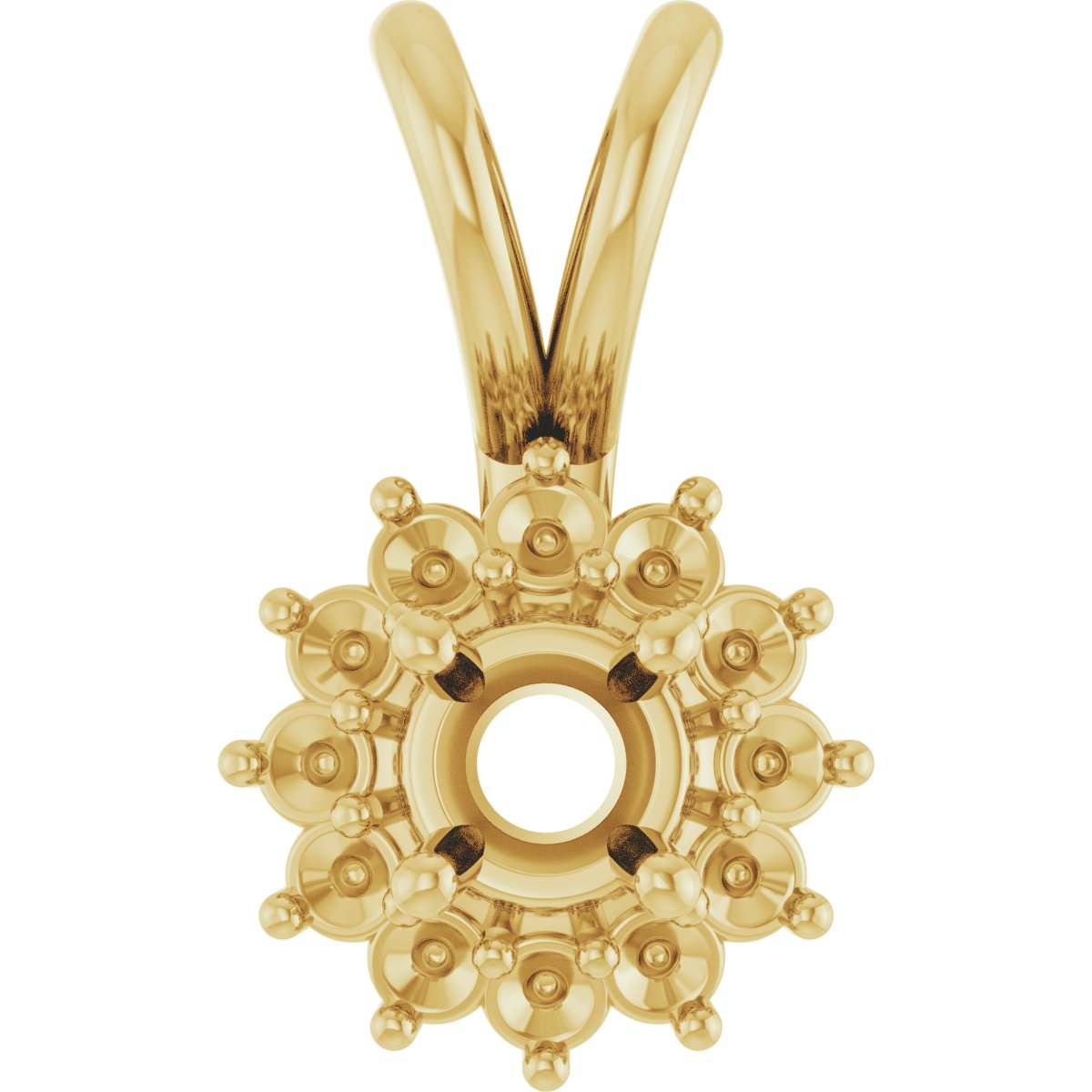 Halo-Style Pendant