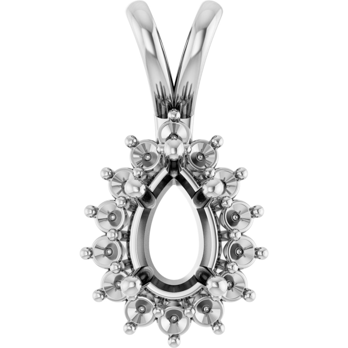 Halo-Style Pendant