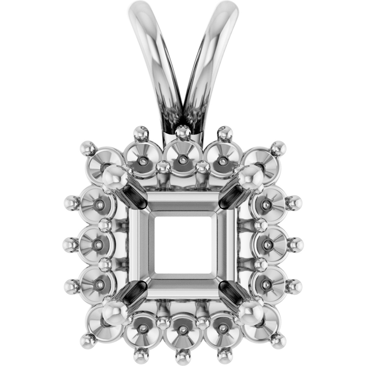 Halo-Style Pendant