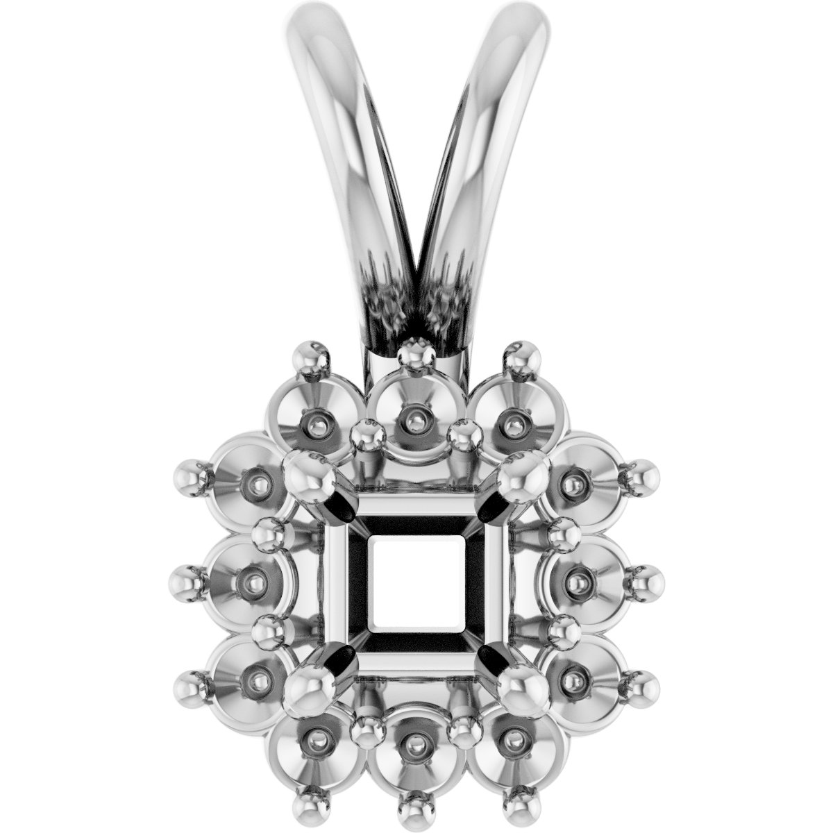Halo-Style Pendant